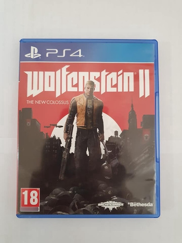 Wolfenstein Ii Playstation 4 Ps4 Excelente Estado !!