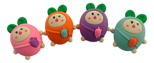 18 Gomas De Borrar Formas Conejo Rabbit Kawaii Borrador