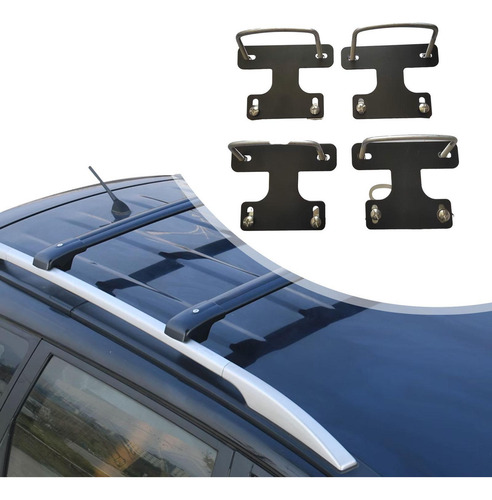 Bh Compatible 4x Caja De Techo Genérica, Perno En U,