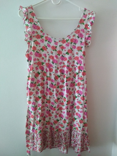 Vestido Floreado Forever 21 Talle L