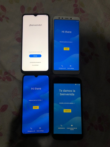 Imagen 1 de 10 de Xiaomi Mi A2 + Moto G4 + Xiaomi Mi A3 + Samsung Galaxy A13