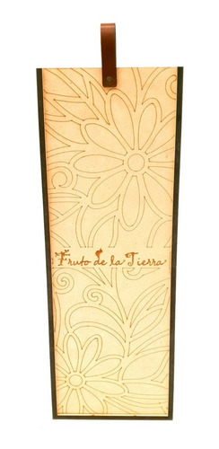 Caja Para Botella Doble En Mdf Personalizada