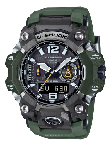 Reloj G-shock Gwg-b1000-3acr Correa Verde