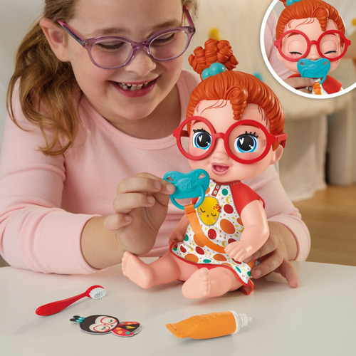Baby Alive - Dottie Doodle Felices Sueños - Pelo Rojo