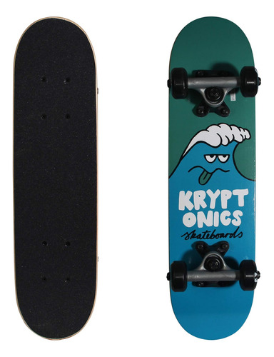 Kryptonics Locker Board Monopatín Completo De 22 Pulgadas -