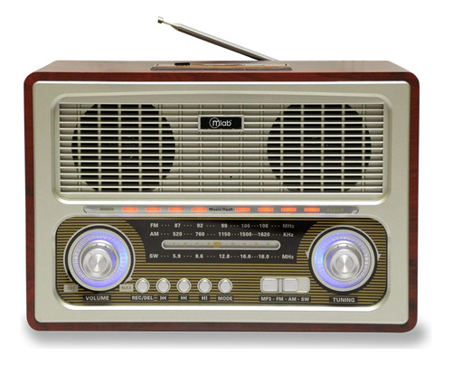 Radio Retro 1950´s Bluetooth Fm / Mlab - 7809