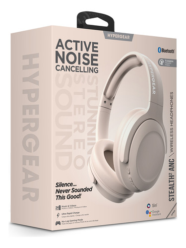 Audífonos Hypergear Stealth 2 Anc Nude