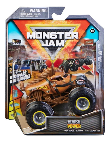 Vehículo Monster Jam Horse Power Serie 23 1:64 Metal E. Full