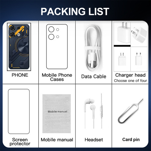 Para Teléfono Inteligente Celular Gt10 Pro De 7.3 Pulgadas,