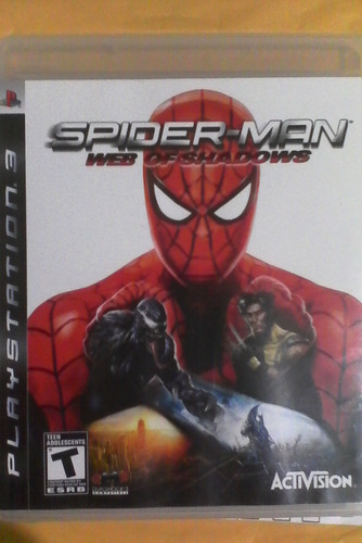 Spider-man Web Of Shadows Ps3 Videojuego Fisico Original (Reacondicionado)