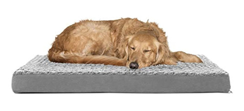 Colchón De Cama Ortopédico Furhaven Deluxe Para Perros Y Gat