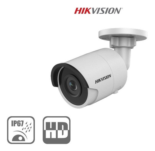 Camara Tipo Bullet Metalica Ip 6mp Hikvision Ds-2cd2063g0-i