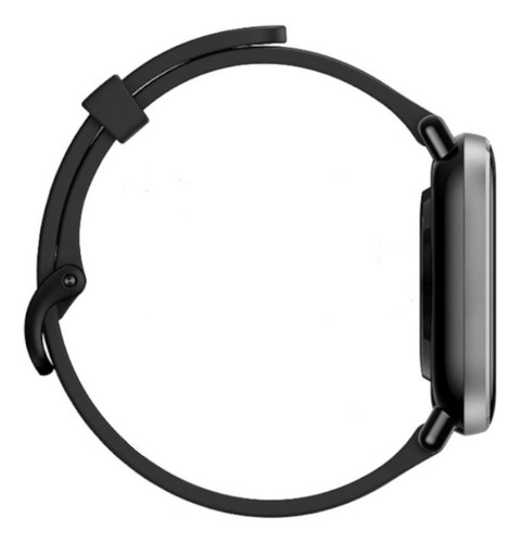 Amazfit Gts 2 Mini A2018 1.55 Black Black Silicone Black Preto
