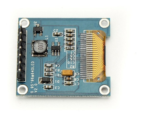 Imagen 5 de 5 de 0.95 Pulgadas Spi Full Color Oled Módulo De Pantalla Ssd1331