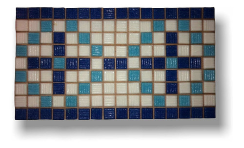 Cenefa Mosaico Veneciano Para Alberca / Mod: Lilis 17 Mtr