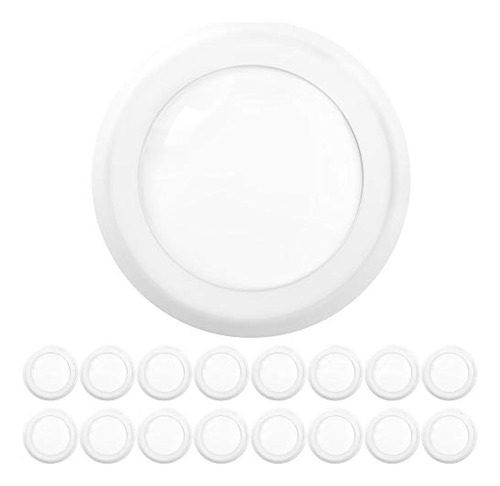 Sunco Lighting 16 Pack 5/6? Luces Led De Disco Montaje Empot