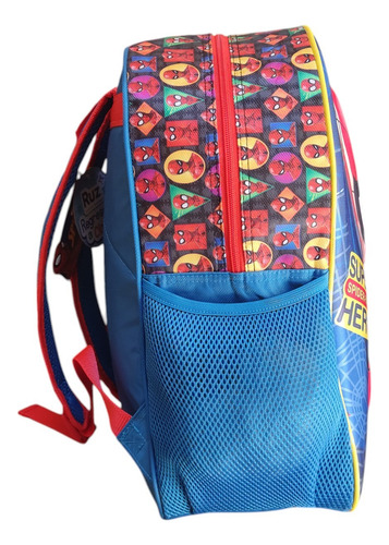 Mochila Escolar Primaria Marvel Spiderman Hero Spidey 3d Ruz