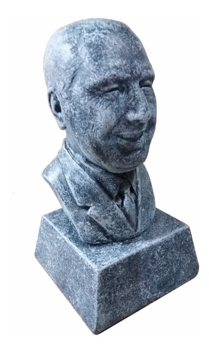 Juan Peron, Busto De Excepcional Parecido Y Expresion