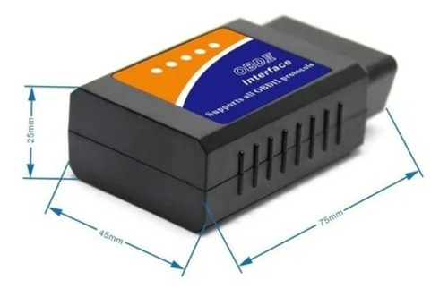 Imagen 3 de 3 de Escáner Para Carro Interfaz Obd2 V2.1 Bluetooth Automotriz