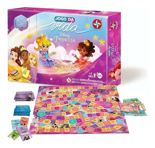 Jogo da Vida Princesas Disney - Estrela - Outros Jogos - Magazine Luiza