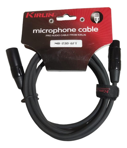 Cable De Microfono Pro Audio 1.5 Metro Kirlin Pb-d3
