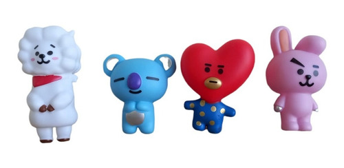 Muñecos Bts Set Por 4 Divertite Elige Tu Modelo
