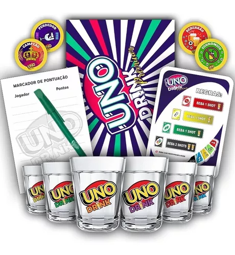 Uno Drink - Jogo Completo em Promoção na Americanas