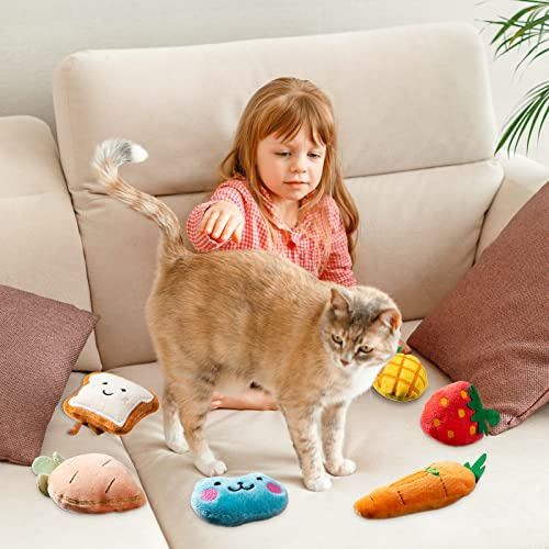 Juguetes De Peluche Con Hierba Gatera Para Gatos