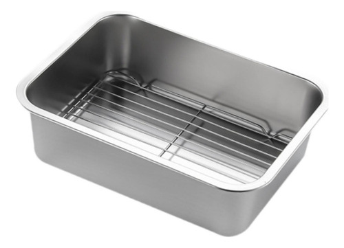 Nuevo Bandeja For Hornear Bandeja Con Rejilla De 36 X 27 X