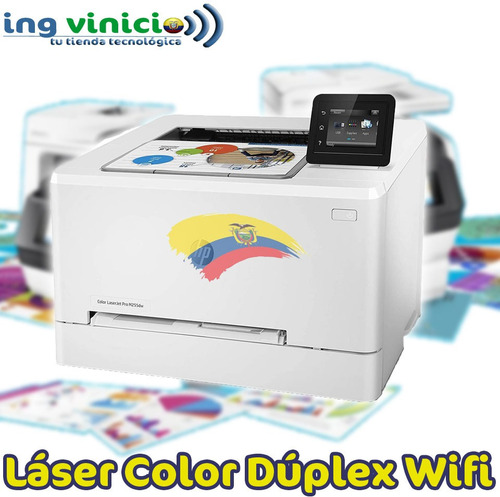 Imagen 2 de 9 de Impresora Laser Hp M255dw Duplex Tactil Color Usb Lan Wifi