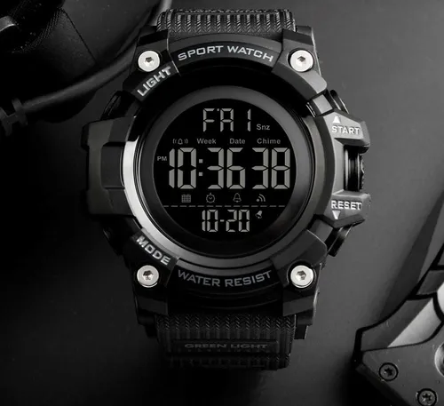 Reloj Deportivo Digital Contra el Agua Modelo 1384