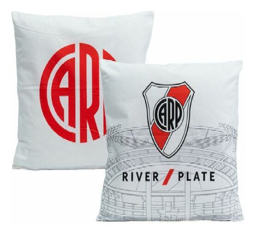 2 Funda De Almohadon River Plate/boca  45x45cm  Original