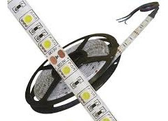 Rollo Cinta Led 12v Blanco Frío 5050 Ip65( Aprueba De Agua)