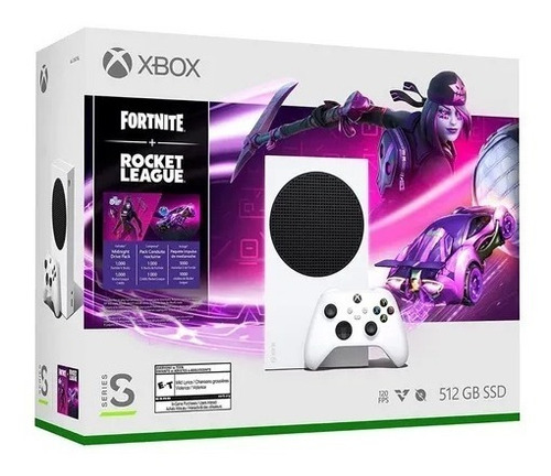 Imagen 1 de 2 de Xbox Series S Edicion Especial Fornite Rocket League Tienda