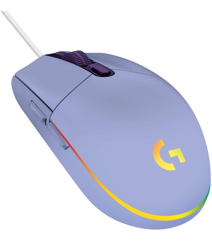 Mouse Gaming Lila - Logitech - Mosca