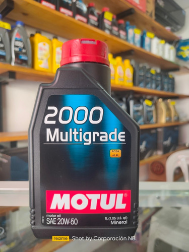 Aceite Motul 20w50 Mineral