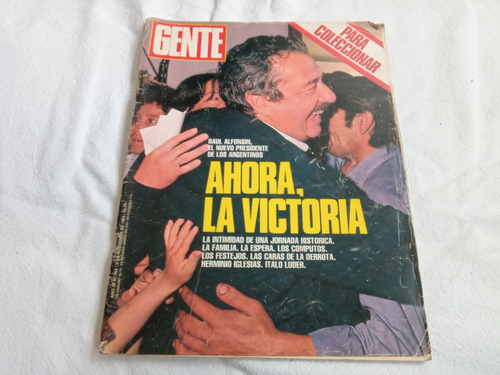 Revista Gente 954 Alfonsin Presidente