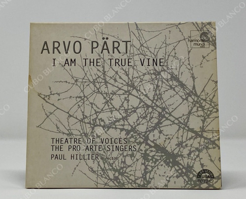 Arvo Part - I Am The True Vine Cd 1999