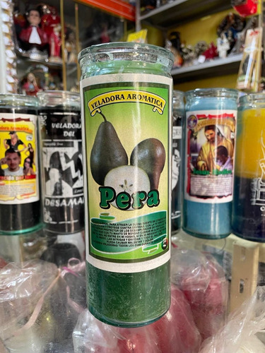 Veladora Aromática Aroma A Pera De La Buena Suerte + Regalo