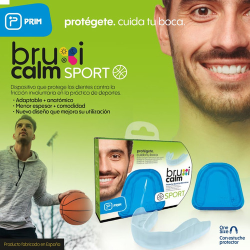 Protector Bucal Antibruxismo Deportivo Bruxi Calm Sport