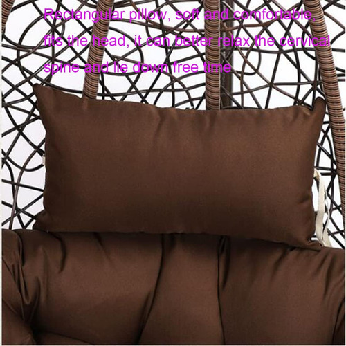 Cojín Para Silla Colgante Con Almohada Para Reposacabezas,co