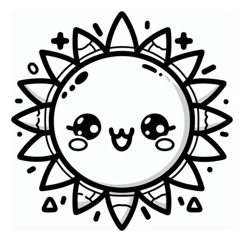 Libro Pdf Diseños Kawaii Primaverales 36 Pag. Para Colorear