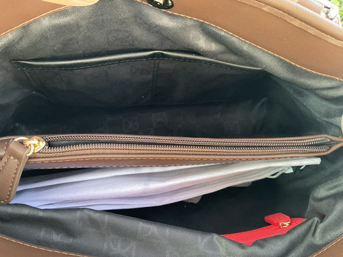 Bolsa Satchel Cloe Lelfi I Grande Color Marrón