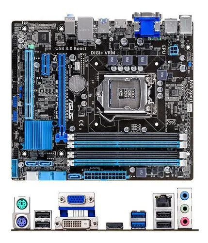 comprar Kit Gamer Placa Mãe Asus B75+ Core I7+cooler+ Ram 16gb Ddr3