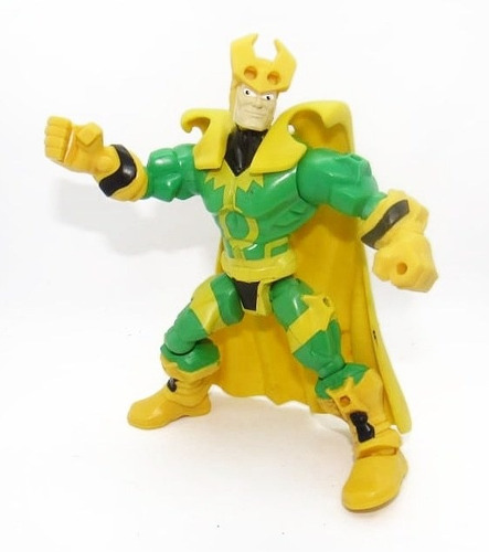 Imagem 4 de 4 de Boneco Loki Marvel Desmontável Hero Mashers Hasbro 16 Cm C24