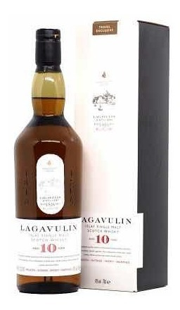 Whisky Lagavulin 10 Años - Recoleta