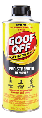 Removedor Profesional Potente Goof Off De 473 Ml