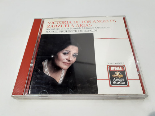 Zarzuela Arias, Victoria De Los Ángeles - Cd 1987 Usa Nm 