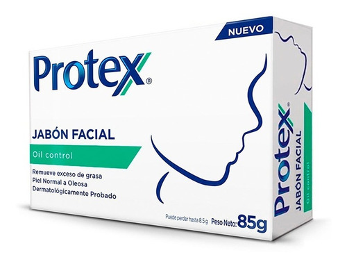 Protex Jabon Facial Oil Control Barra
