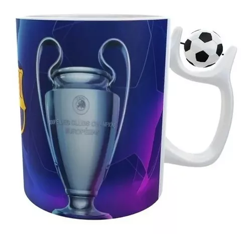 Mug Pocillo Equipo Futbol Favorito Oreja Balon + Caja Indiv